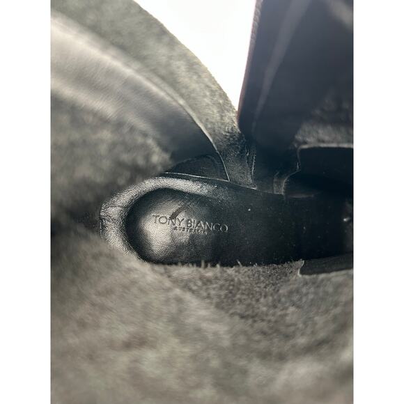 Tony Bianco Brazon Leather Heeled Bootie in Black Luxe Size 8.5 REVOLVE - Picture 10 of 10